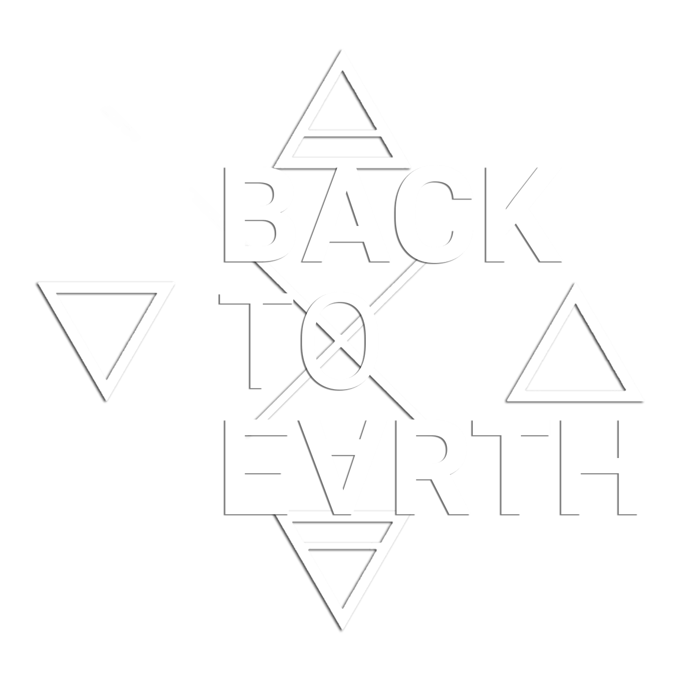 Back to Earth Logo elements-SQ3-WT